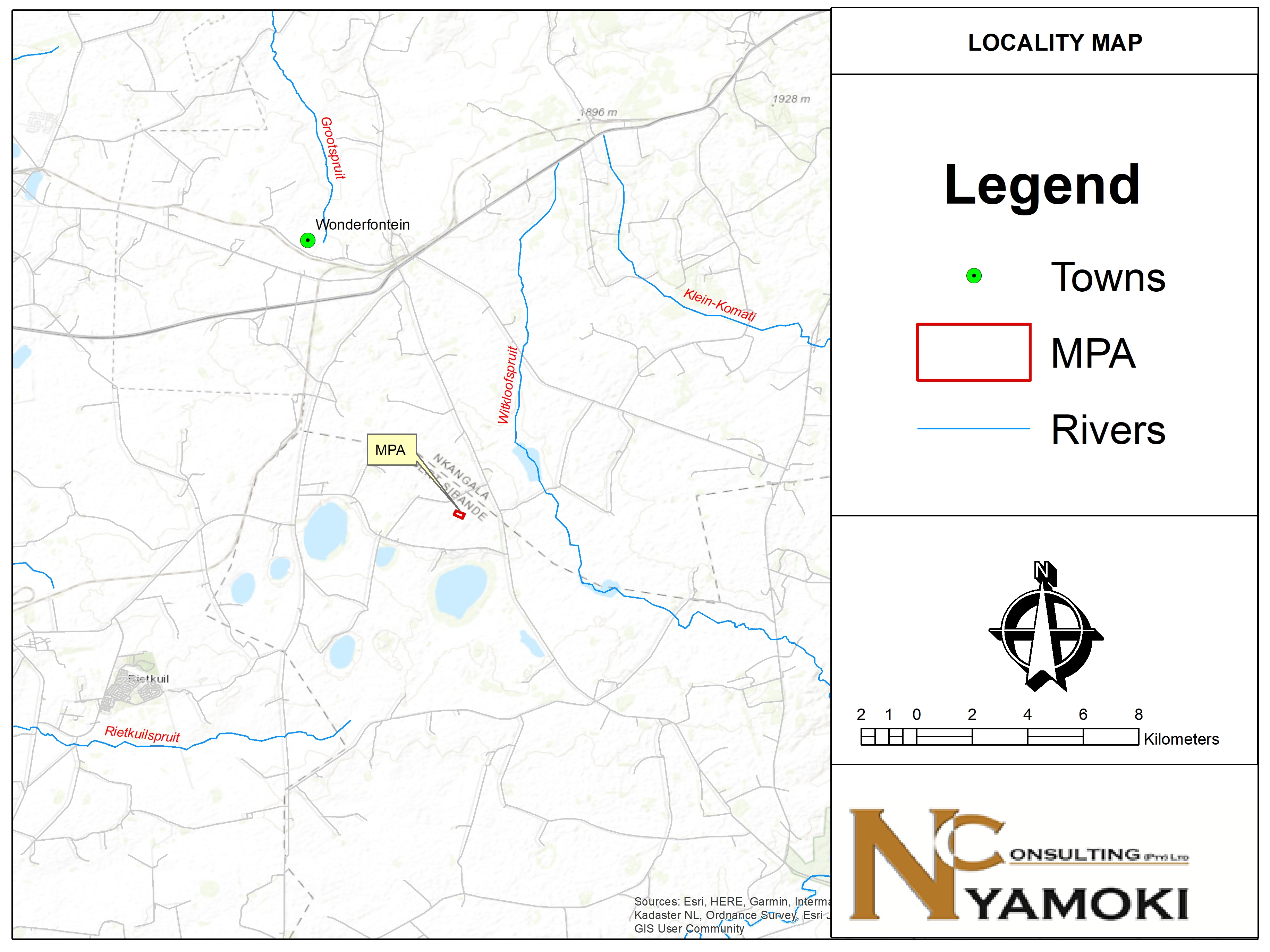 Locality map